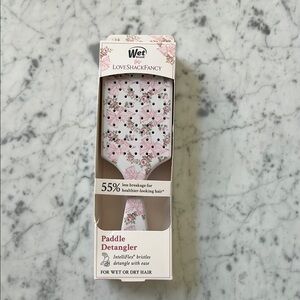 LoveShackFancy X Wet Brush Rosa Beaux Paddle Detangler